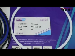 Kit de Vedação para Escavadeira Hidráulica Mitsubishi MS180-3 Braço Lança Balde Retentor de Óleo O-ring Conjunto de Reparo do Cilindro