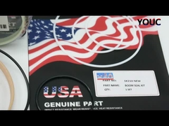 Kit de vedação de alta performance SK210 para vedações de reparação de cilindros hidráulicos de escavadeiras Kobelco