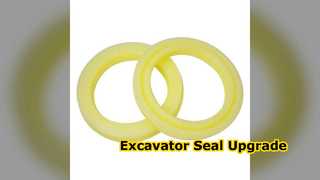 Máquina escavadora Seal Kit hidráulica de Rod Seal 45x65x12mm