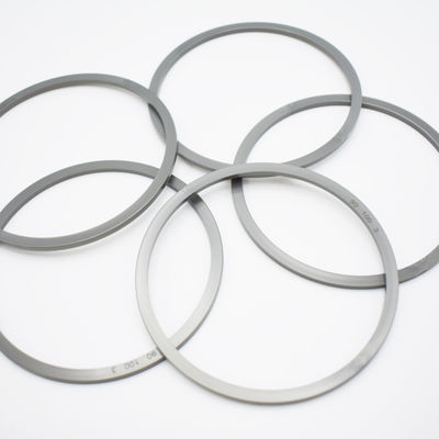 Anel de apoio de pó de PTFE de cobre de nylon marrom BRT 80 X 93 X 3 Anéis de apoio de oring