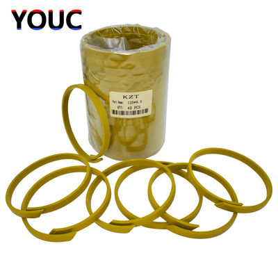 KZT PTFE Anel de vedação de pistão hidráulico para kit de reparação de cilindros de escavadeira com máquina pesada